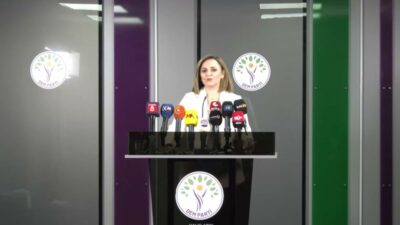 DEM Parti Sözcüsü Ayşegül Doğan, "İktidar yetkililerinin yaptıkları açıklamalara bakıyoruz. Onlar