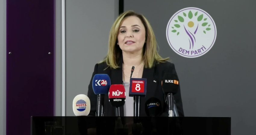 DEM Parti Sözcüsü Ayşegül Doğan, Barış ve çerçeve yasanın ardından