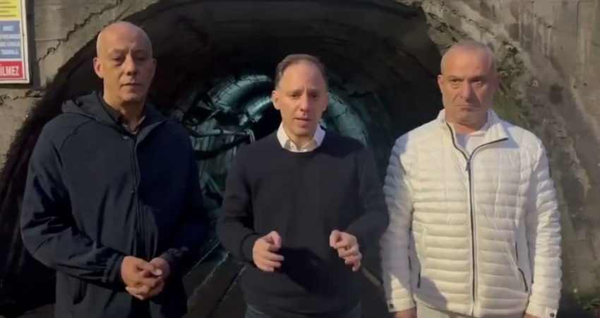 YENİ Parti Zonguldak Milletvekili Deniz Yavuzyılmaz, Zonguldak'ın Kilimli ilçesi Gelik