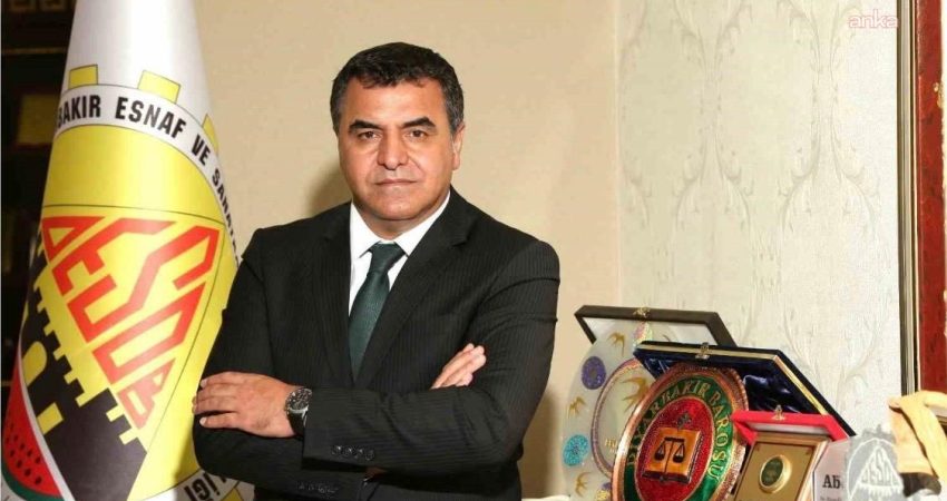 Diyarbakır Esnaf ve Sanatkarlar Odaları Birliği (DESOB) Başkanı Alican Ebedinoğlu,