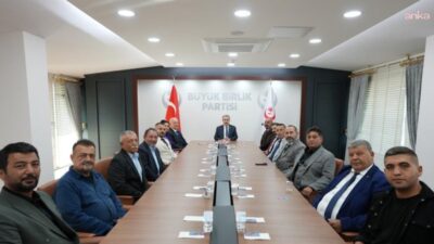 BBP Genel Başkanı Mustafa Destici, Antalya ve Burdur’dan gelen 12