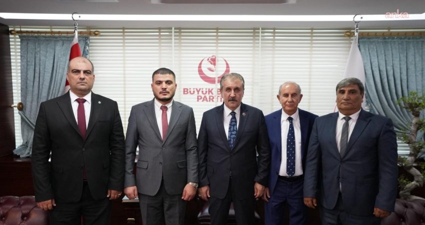 BBP Genel Başkanı Mustafa Destici, Halep Milletvekili Mehid İsa ve Suriye