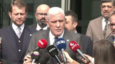 İYİ Parti Genel Başkanı Müsavat Dervişoğlu, MHP Genel Başkanı Devlet