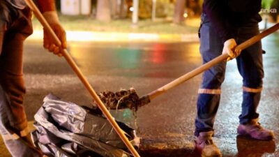 Didim Belediyesi, beklenen yoğun yağış öncesinde su baskını ve birikintisi