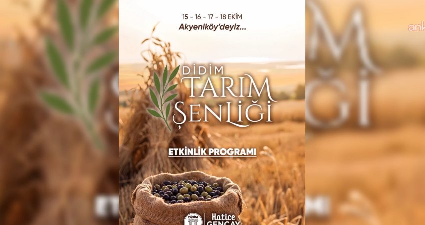 Didim Belediyesi tarafından "Topraktan Geleceğe: Üreten Didim" temasıyla düzenlenen Tarım