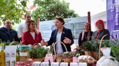 Didim Belediyesi tarafından "Topraktan Geleceğe: Üreten Didim" temasıyla Akyeniköy'de düzenlenen