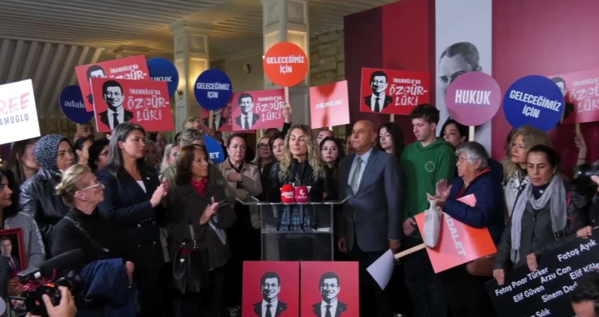 19 Mart operasyonunda gözaltına alınıp tutuklananların yakınları tarafından kurulan Aile