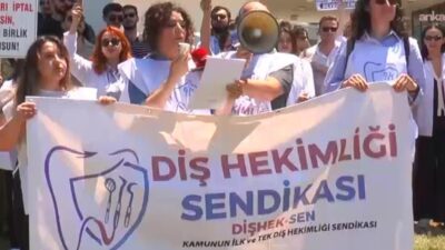 Diş Hekimliği Sendikası (Dişhek-Sen), Sağlık Bakanlığı’nda görev yapan döner sermaye