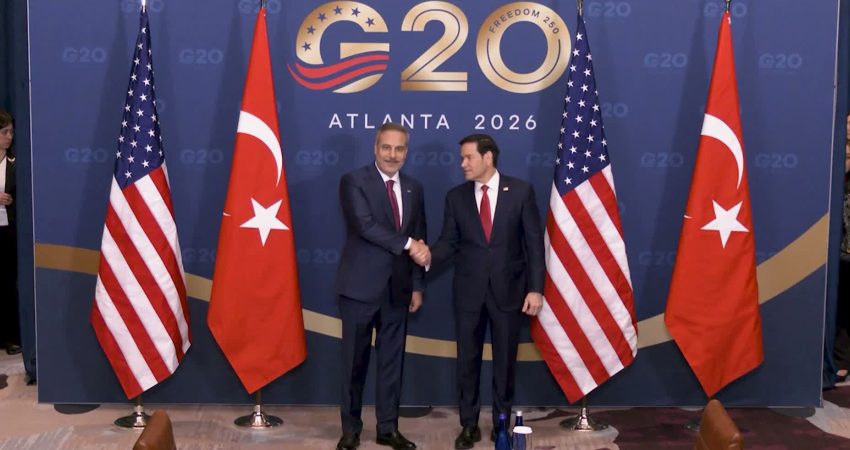 Dışişleri Bakanı Hakan Fidan, Atlanta’da ABD Dışişleri Bakanı Marco Rubio