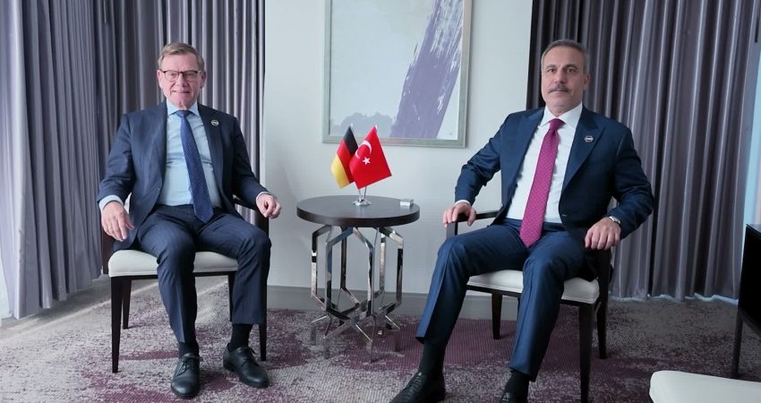 Dışişleri Bakanı Hakan Fidan, Atlanta’da Almanya Dışişleri Bakanı Johann Wadephul