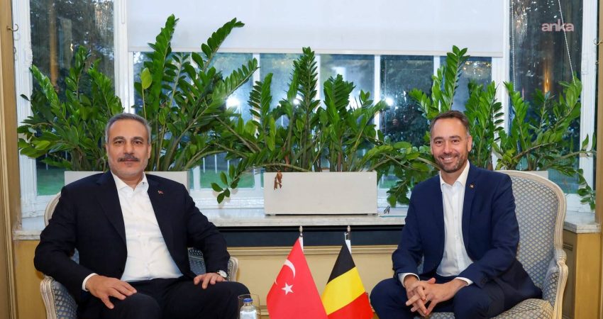 Dışişleri Bakanı Hakan Fidan, Brüksel’de Belçika Başbakan Yardımcısı ve Dışişleri,