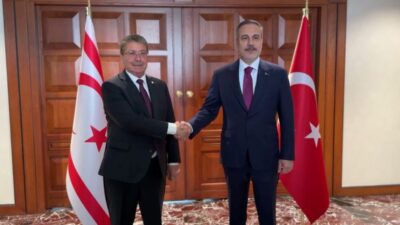 Dışişleri Bakanı Hakan Fidan, Kuzey Kıbrıs Türk Cumhuriyeti (KKTC) Başbakanı
