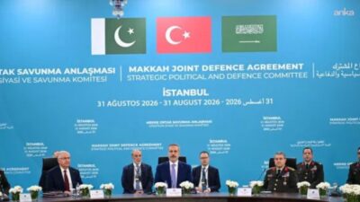 Dışişleri Bakanı Hakan Fidan, Milli Savunma Bakanı Yaşar Güler ve