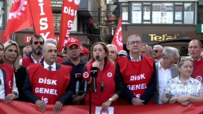 DİSK Genel Başkanı Arzu Çerkezoğlu, "Üretim var, kaynak var, zenginlik