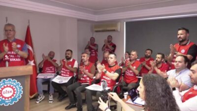 DİSK’e bağlı 16 sendikanın ortak açıklamasında, "Halk iradesine yönelik siyasi