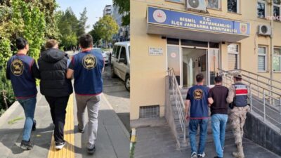 Diyarbakır İl Jandarma Komutanlığı ekiplerince, haklarında yakalama kararı bulunan kişilere