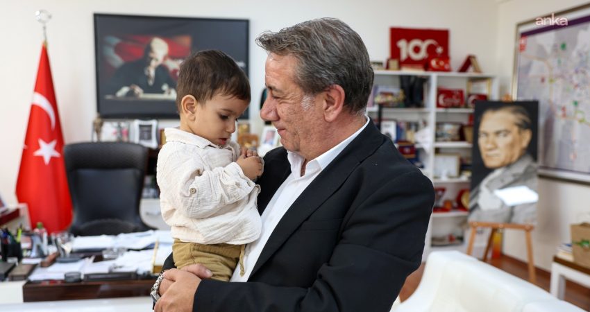 Efeler Belediye Başkanı Anıl Yetişkin, DMD hastalığıyla mücadele eden Muhammed