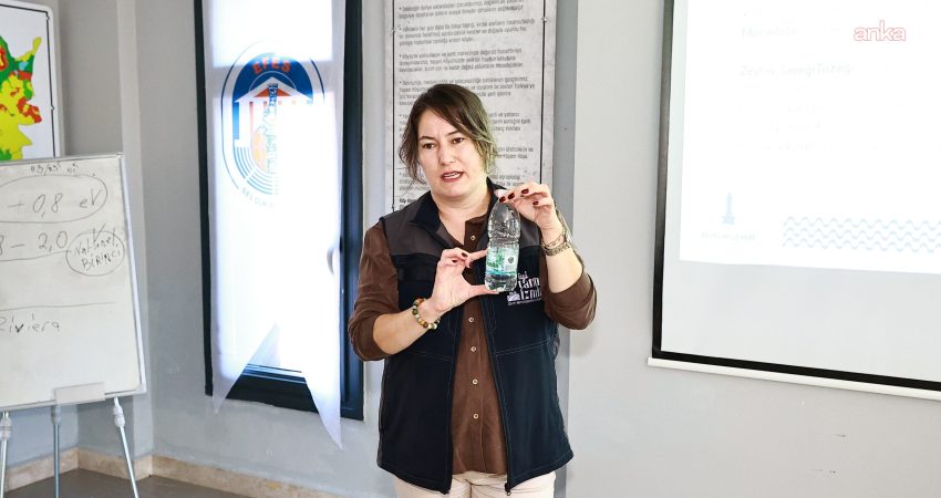 Efes Selçuk’ta zeytin üreticilerinin bilgi ve deneyimlerini artırmak amacıyla "Zeytinde