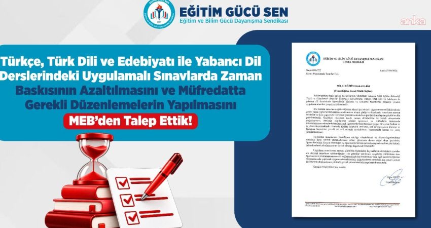 Eğitim Gücü Sen, Türkçe, Türk Dili ve Edebiyatı ile yabancı