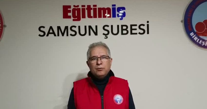 Eğitim-İş Samsun Şubesi, Vezirköprü’de eşini kaybeden ve iki çocuğunun bakımını