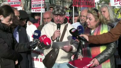 26 ayrı emekli örgütünün katılımıyla Seyyanen Zam Mağdurları Platformu'nu oluşturan
