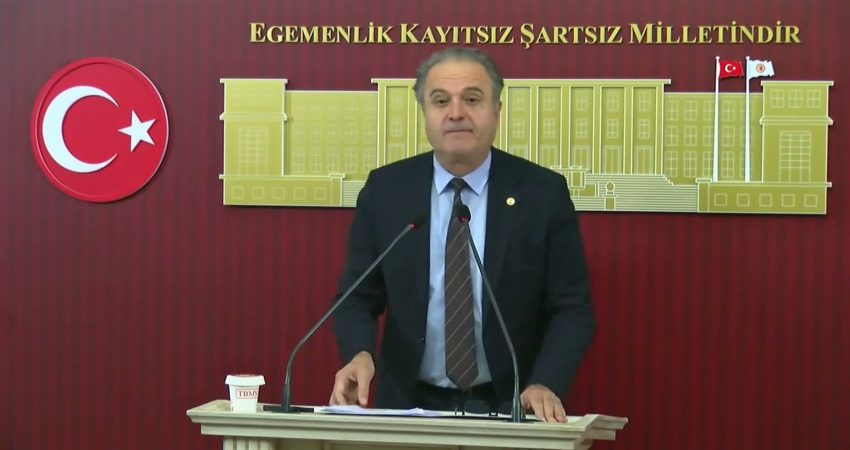 Emek Partisi (EMEP) İstanbul Milletvekili İskender Bayhan, Halk TV’ye kayyum atanmasına