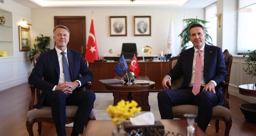 Enerji ve Tabii Kaynaklar Bakanı Alparslan Bayraktar, AB Türkiye Delegasyonu