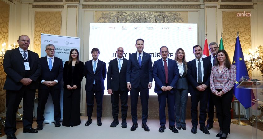Enerji ve Tabii Kaynaklar Bakanı Alparslan Bayraktar, İtalya-Türkiye Enerji Ortaklığı
