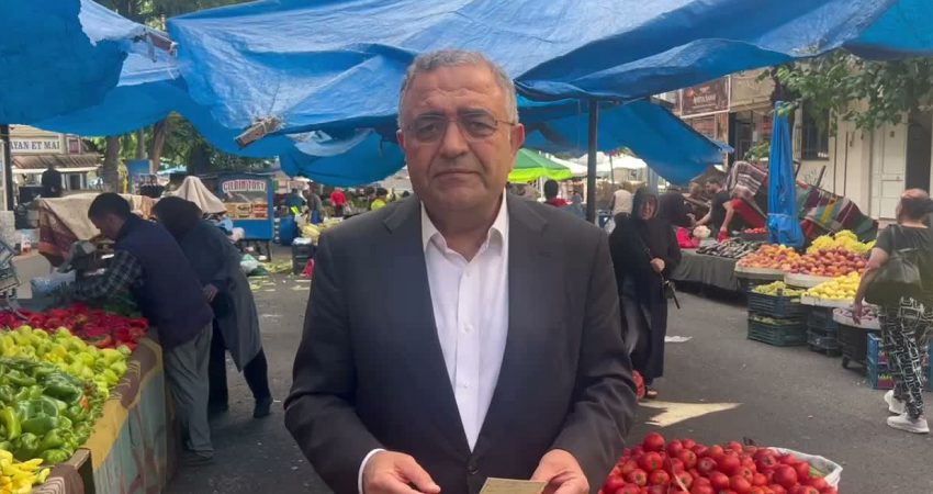 YENİ Parti Diyarbakır Milletvekili Sezgin Tanrıkulu, enflasyon rakamlarına ilişkin“Enflasyon düşmüyor.