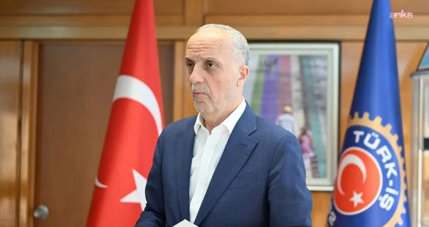 TÜRK-İŞ Genel Başkanı Ergün Atalay, Manisa, İzmir ve Zonguldak'ta yaşanan