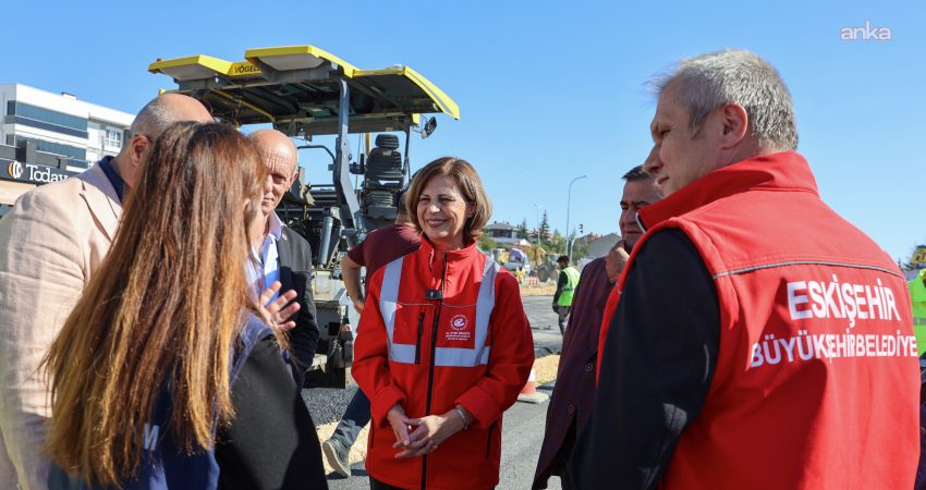 Eskişehir Büyükşehir Belediye Başkanı Ayşe Ünlüce, 100. Yıl Bulvarı’nın ikinci