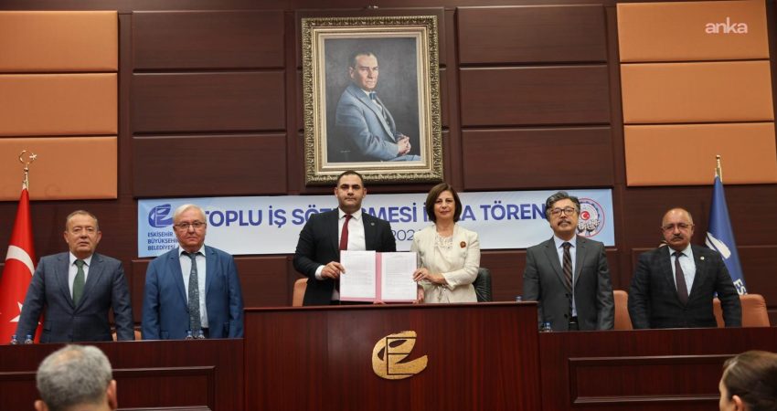 Eskişehir Büyükşehir Belediyesi, ESKİ Genel Müdürlüğü ve Belediye-İş Sendikası arasında