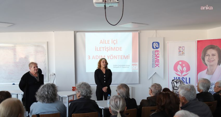 Eskişehir Büyükşehir Belediyesi’nden “Aktif Yaş Almada İletişimin Önemi” semineri Eskişehir Büyükşehir Belediyesi Yaşlı Hizmetleri Birimi tarafından düzenlenen “Aktif Yaş