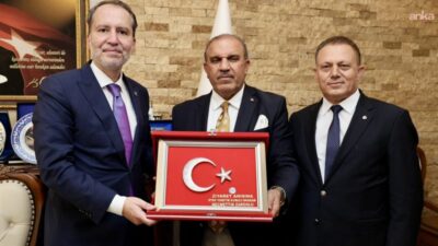 Yeniden Refah Partisi Genel Başkanı Fatih Erbakan, Hatay’da Reyhanlı Ticaret