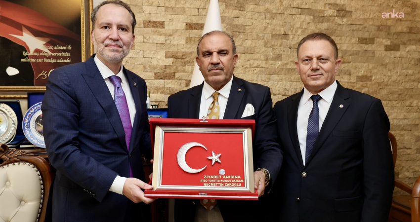 Yeniden Refah Partisi Genel Başkanı Fatih Erbakan, Hatay’da Reyhanlı Ticaret