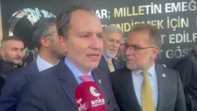 Yeniden Refah Partisi Genel Başkanı Fatih Erbakan, partisinin Muğla İl