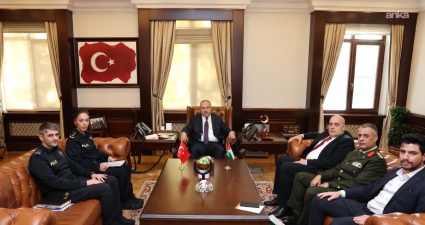 Filistin'in Ankara Büyükelçisi Nasri Khalil Abu Jaish, Emniyet Genel Müdürü