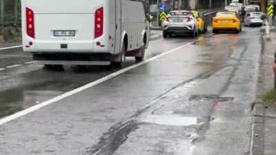 Yağmur ve fırtına dün gece yarısından itibaren İstanbul genelinde etkili