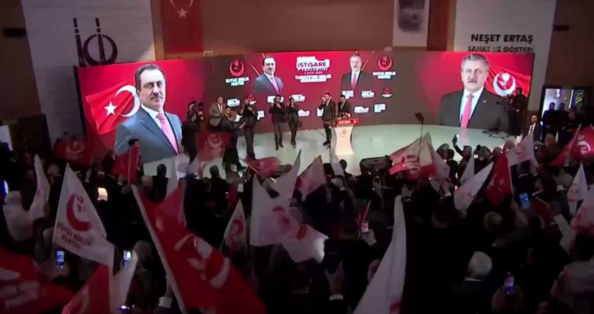 Büyük Birlik Partisi Genel Başkanı Mustafa Destici, kamuoyunda "fon krizi" olarak