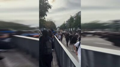 Fransa'da eğitim koşullarına karşı başlayan öğrenci protestolarının polisle çatışmalara dönüşmesinin