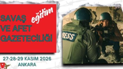 Gazeteciler Cemiyeti’nin düzenleyeceği Savaş ve Afet Gazeteciliği Eğitimi için başvurular