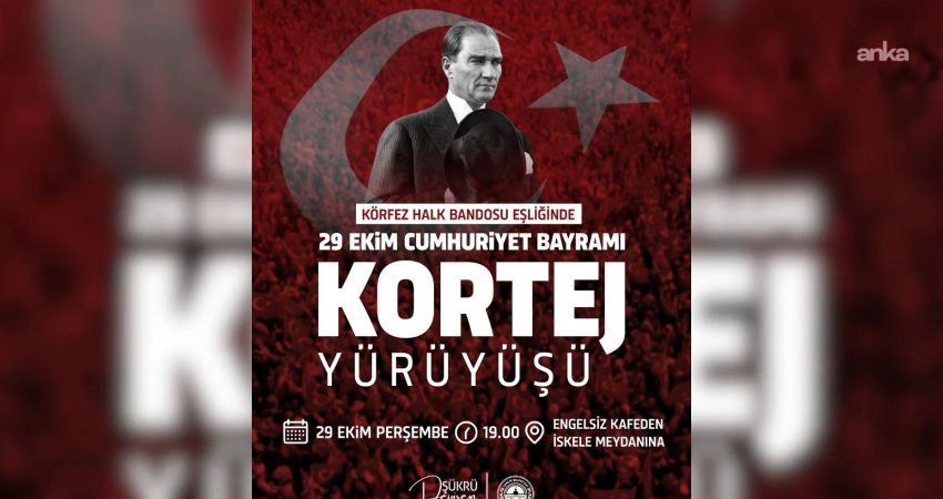 Gemlik Belediyesi, 29 Ekim Cumhuriyet Bayramı dolayısıyla 25-29 Ekim tarihleri