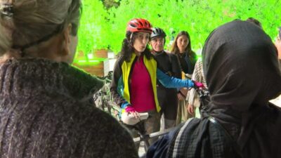 İzmir Büyükşehir Belediyesi, Eşpedal Derneği iş birliğiyle Beyaz Baston Körler