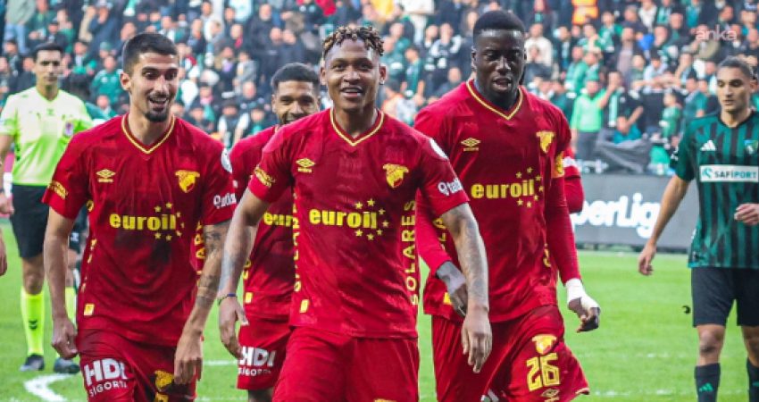 Göztepe, Trendyol Süper Lig’in 8. haftasında deplasmanda Kocaelispor’u 2-1 yenerek
