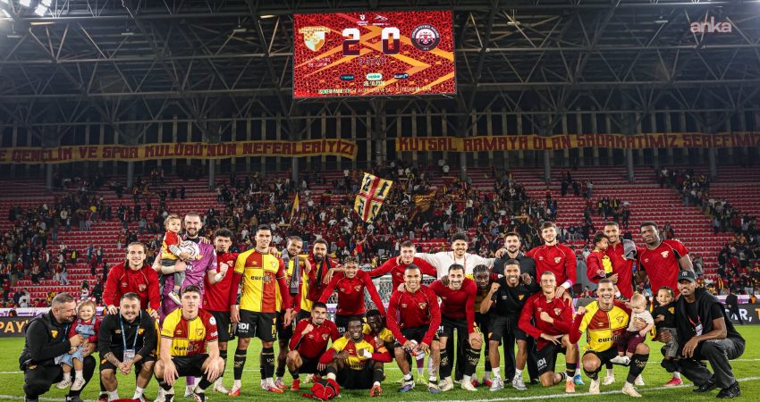 Göztepe sahasında Çorum FK’yı 2-0 mağlup etti Trendyol Süper Lig'in 9'uncu haftasında Göztepe, sahasında ağırladığı Arca Çorum