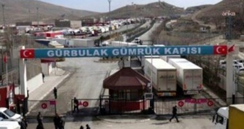 Ticaret Bakanlığı, İran'dan Türkiye'ye giriş yapmak üzere Gürbulak Gümrük Sahası'na