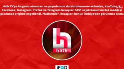 Halk TV’ye kayyım atanması ve kanalın yayınlarının durdurulmasının ardından, televizyonun