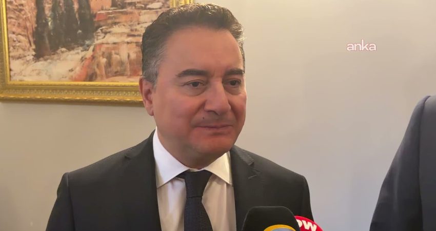 DEVA Partisi Genel Başkanı Ali Babacan, Halk TV'ye kayyım atanmasına
