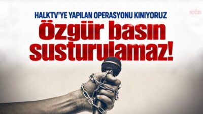 Birleşik Kamu-İş Federasyonu, Halk TV’ye kayyım atanmasına ilişkin “Bu tür