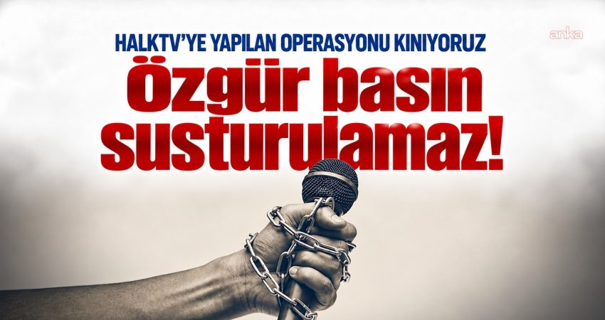 Halk TV’ye kayyım atandı… Birleşik Kamu-İş: “Bu tür antidemokratik uygulamalar halkın haber alma hakkının yok sayılmasıdır” Birleşik Kamu-İş Federasyonu, Halk TV’ye kayyım atanmasına ilişkin “Bu tür